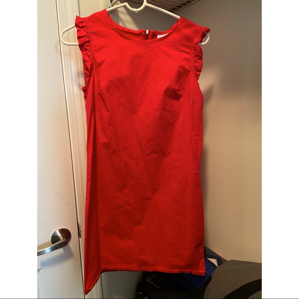 Bright pink dress
